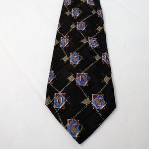 Robert Talbott Studio Tie 100% Silk USA 56 x 4